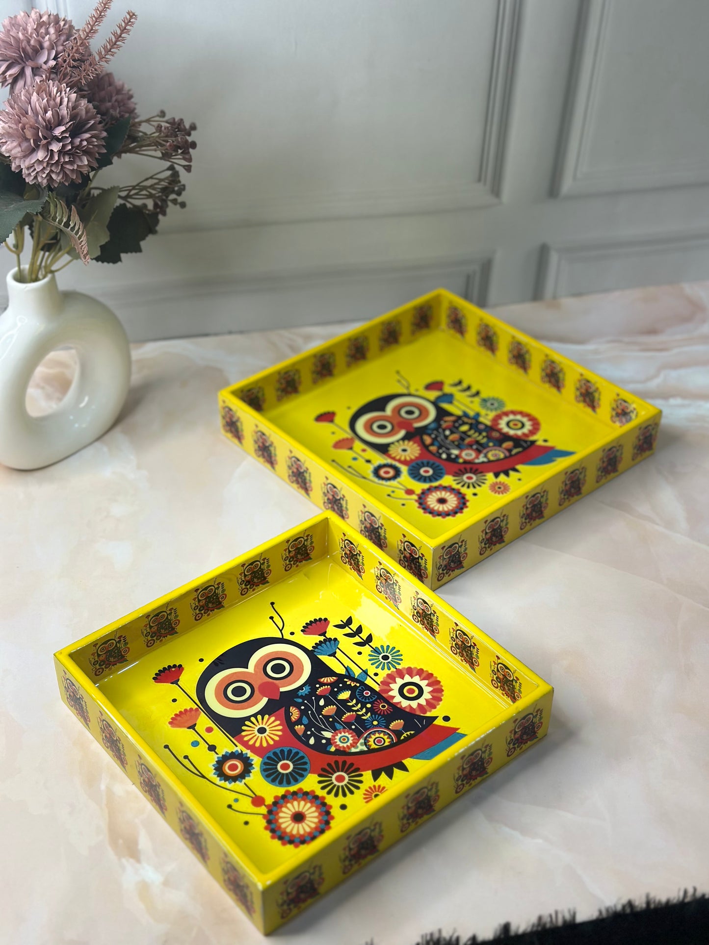 Square Tray Set of 2