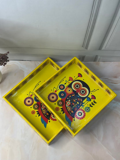 Square Tray Set of 2