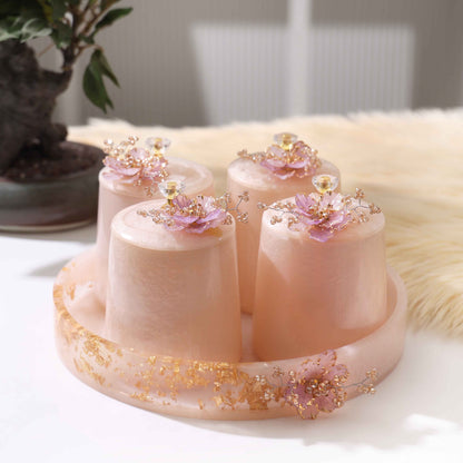 Premium Airtight Serving Container Set – 4 Jars | Style 1