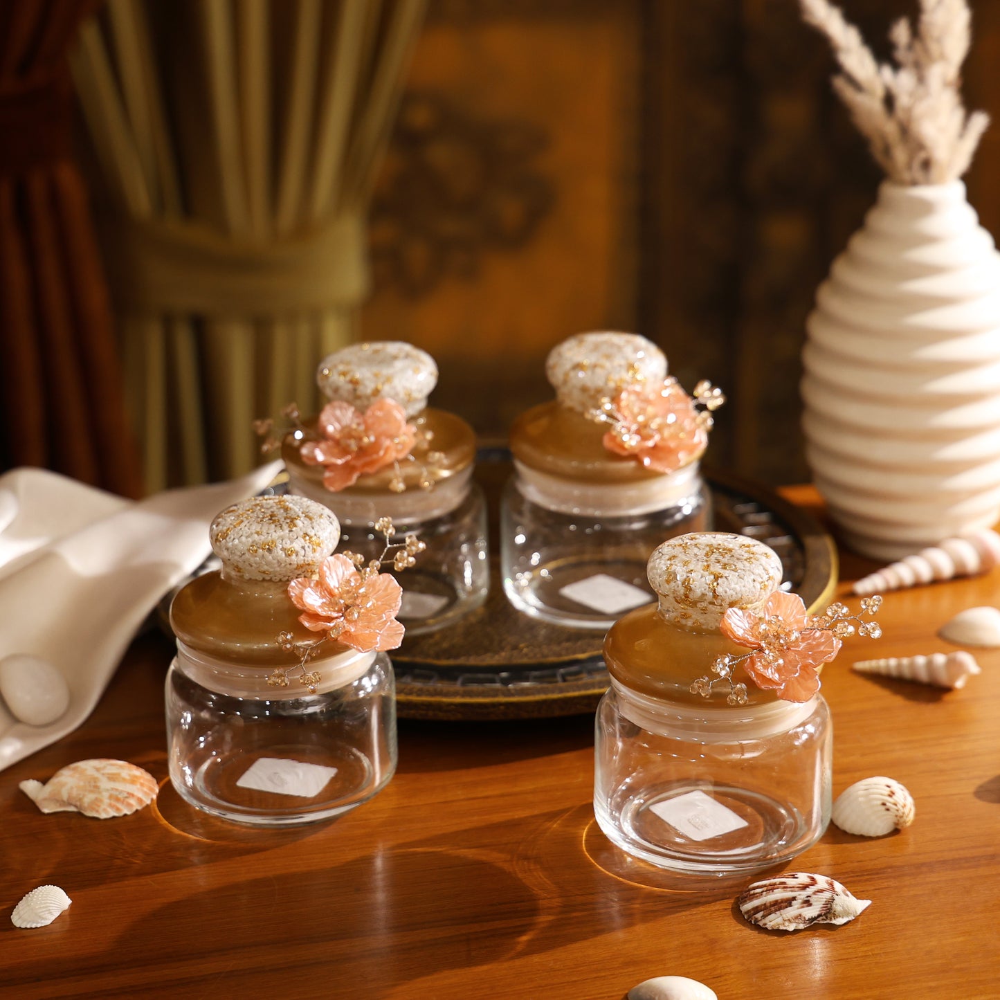 Revolving 4Jar Organiser