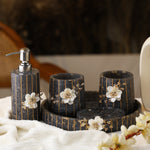 Resin Bathroom Set (Included 5 Items)