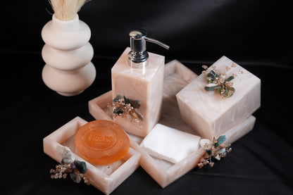 Stylish Resin Bathroom Set