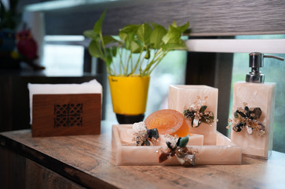 Stylish Resin Bathroom Set