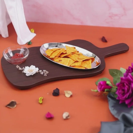 Solo Serve Platter and Snack Bowl Set