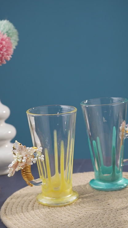 Designer Handcrafted Coffee Mugs set of 6