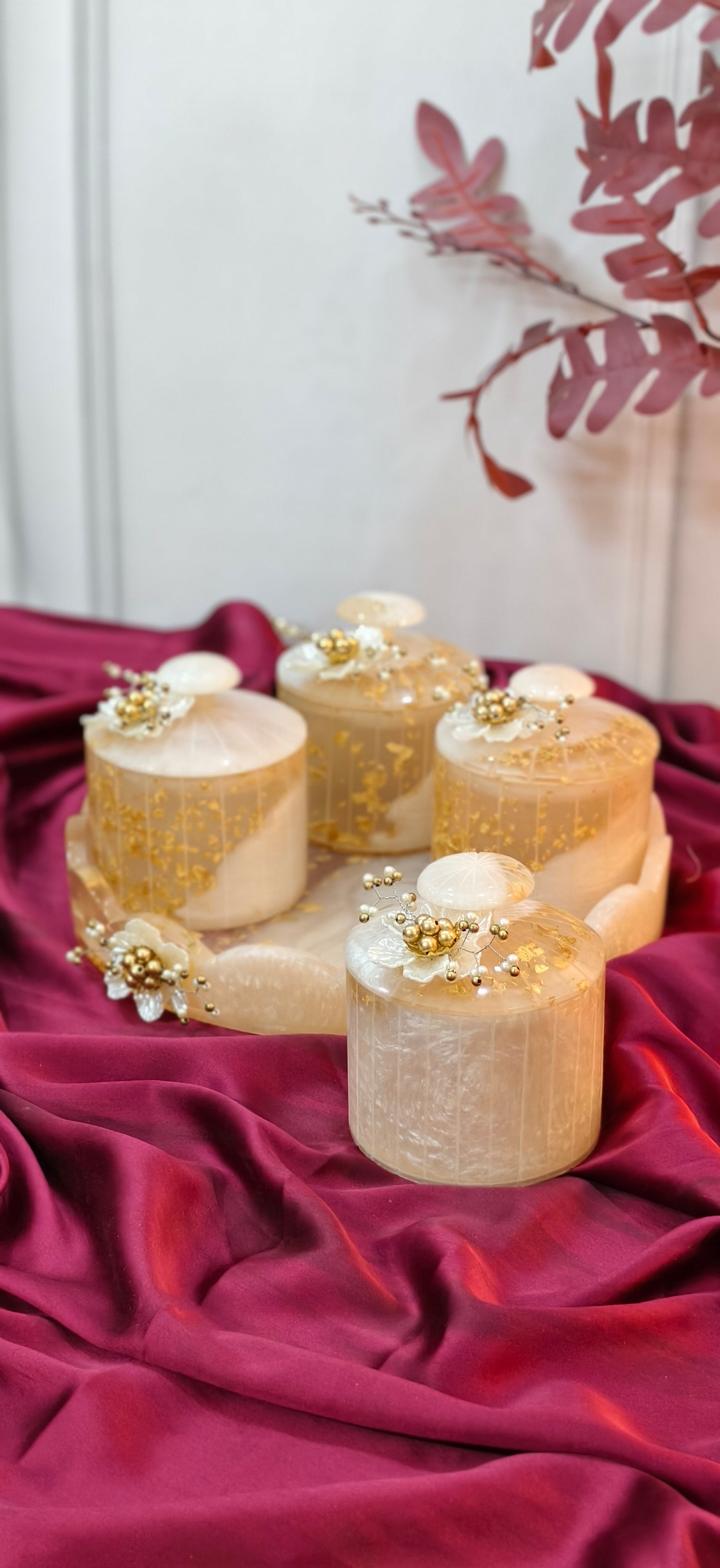 4 Jar Dry Fruit Organiser