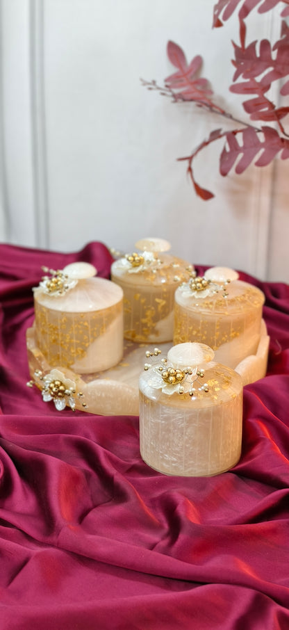 4 Jar Dry Fruit Organiser