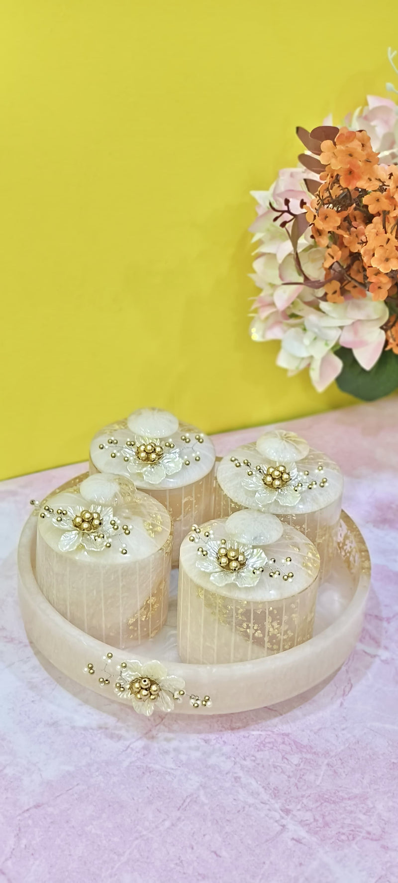 4 Jar Dry Fruit Organiser