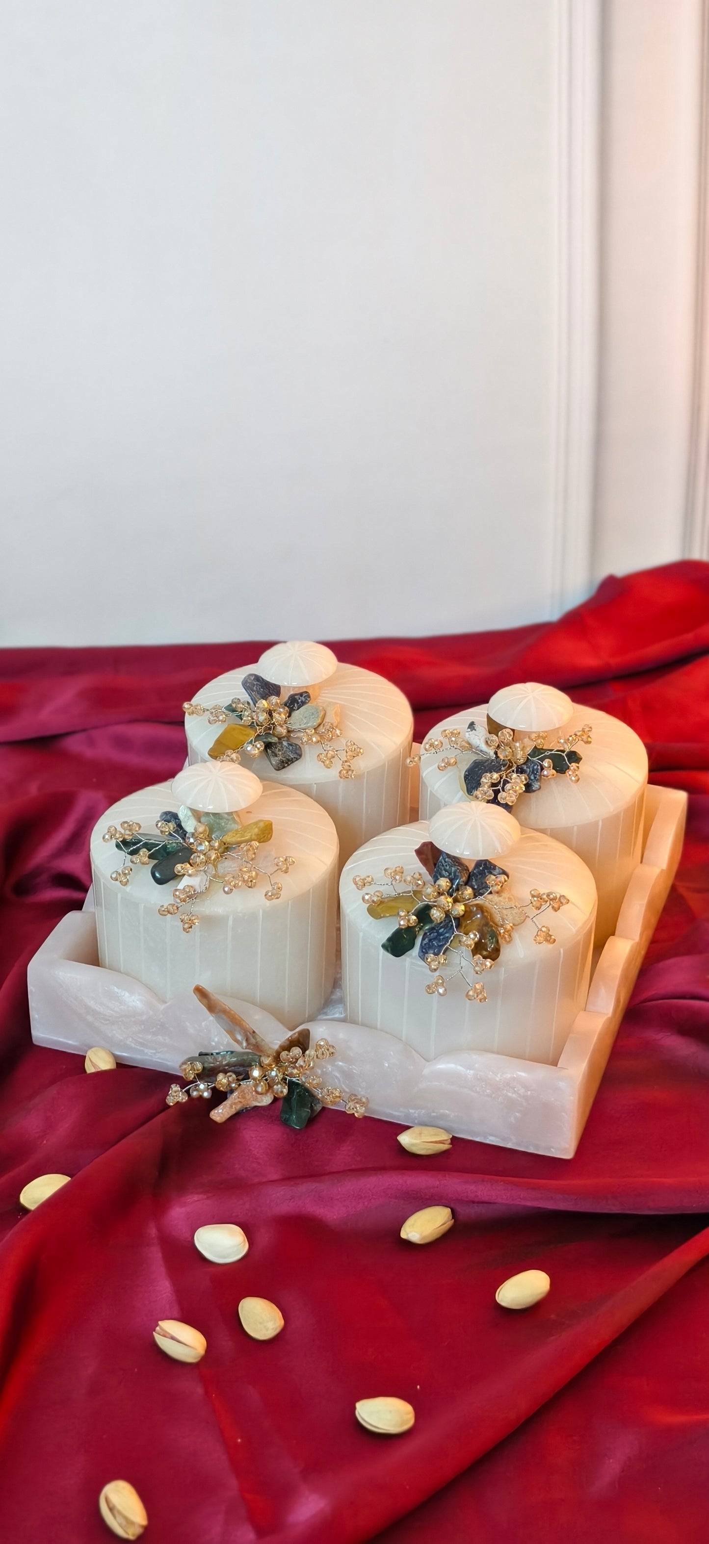 Dry fruit/Snacks Airtight Organiser Set Of 4