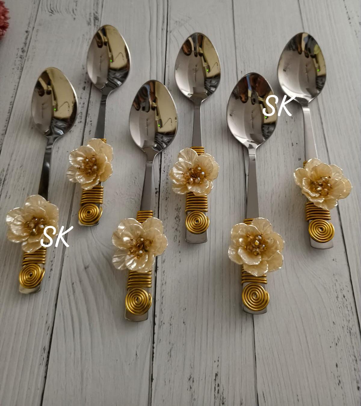 Designer Spoons Set of 6