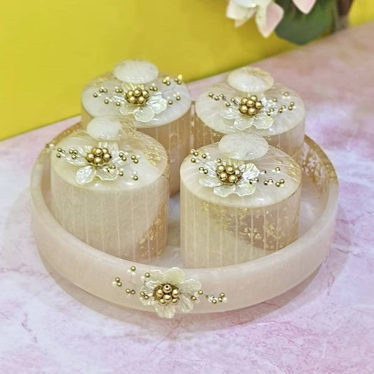 4 Jar Dry Fruit Organiser