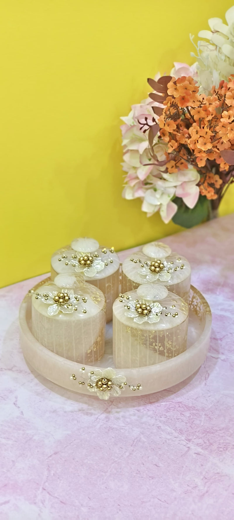 4 Jar Dry Fruit Organiser