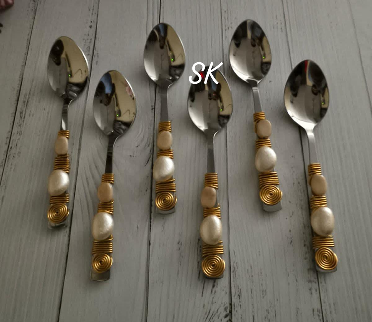 Designer Spoons Set of 6